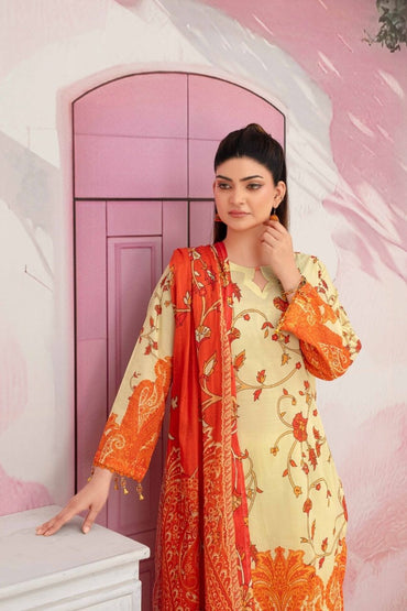Fabiha By Feroza Digital Printed Lawn 3PC