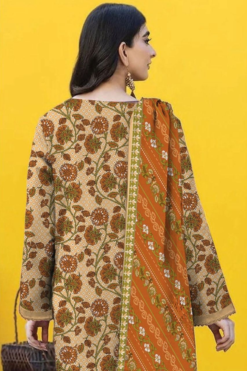 Khaadi Digital Printed Lawn 3PC