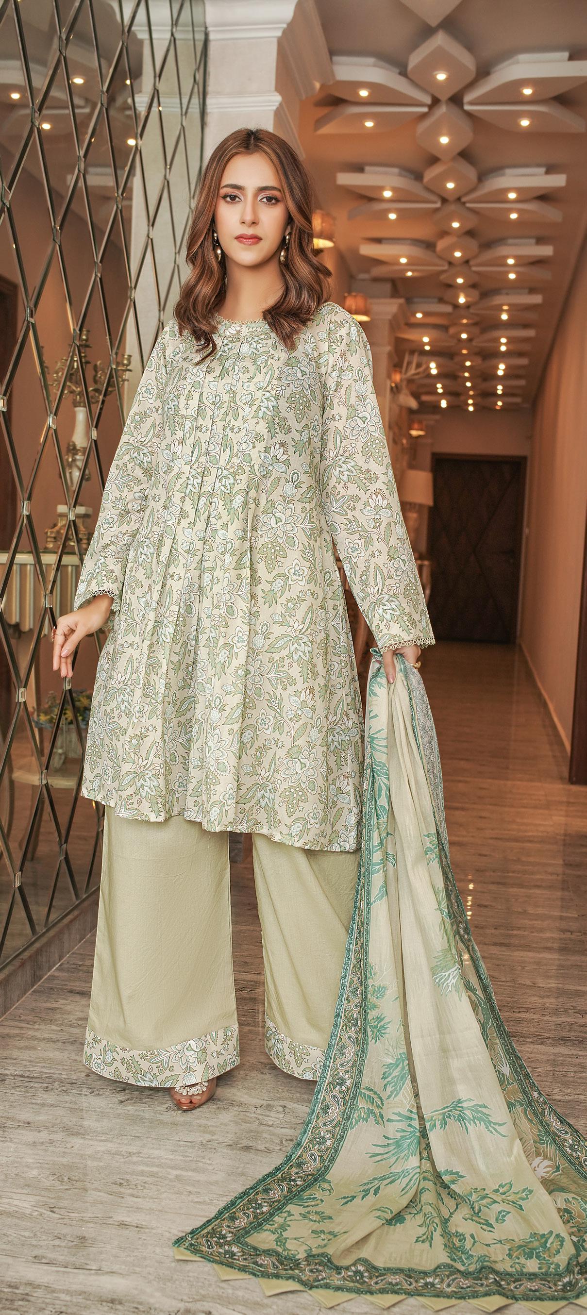 Lala Digital Printed Lawn 3PC