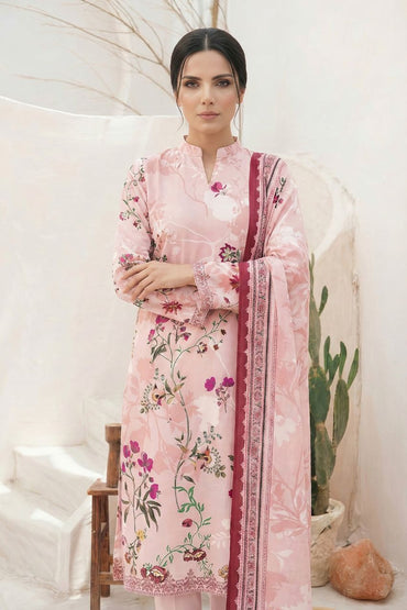 Classics By Motifz Digital Printed Lawn 3PC