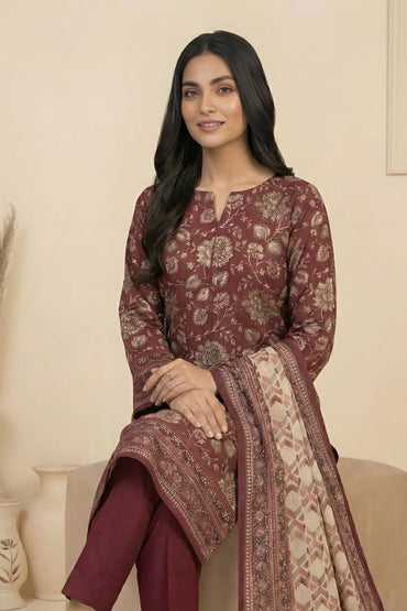 Marooj Gold Magic Printed Lawn 3PC