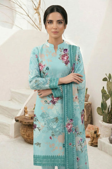 Classics By Motifz Digital Printed Lawn 3PC