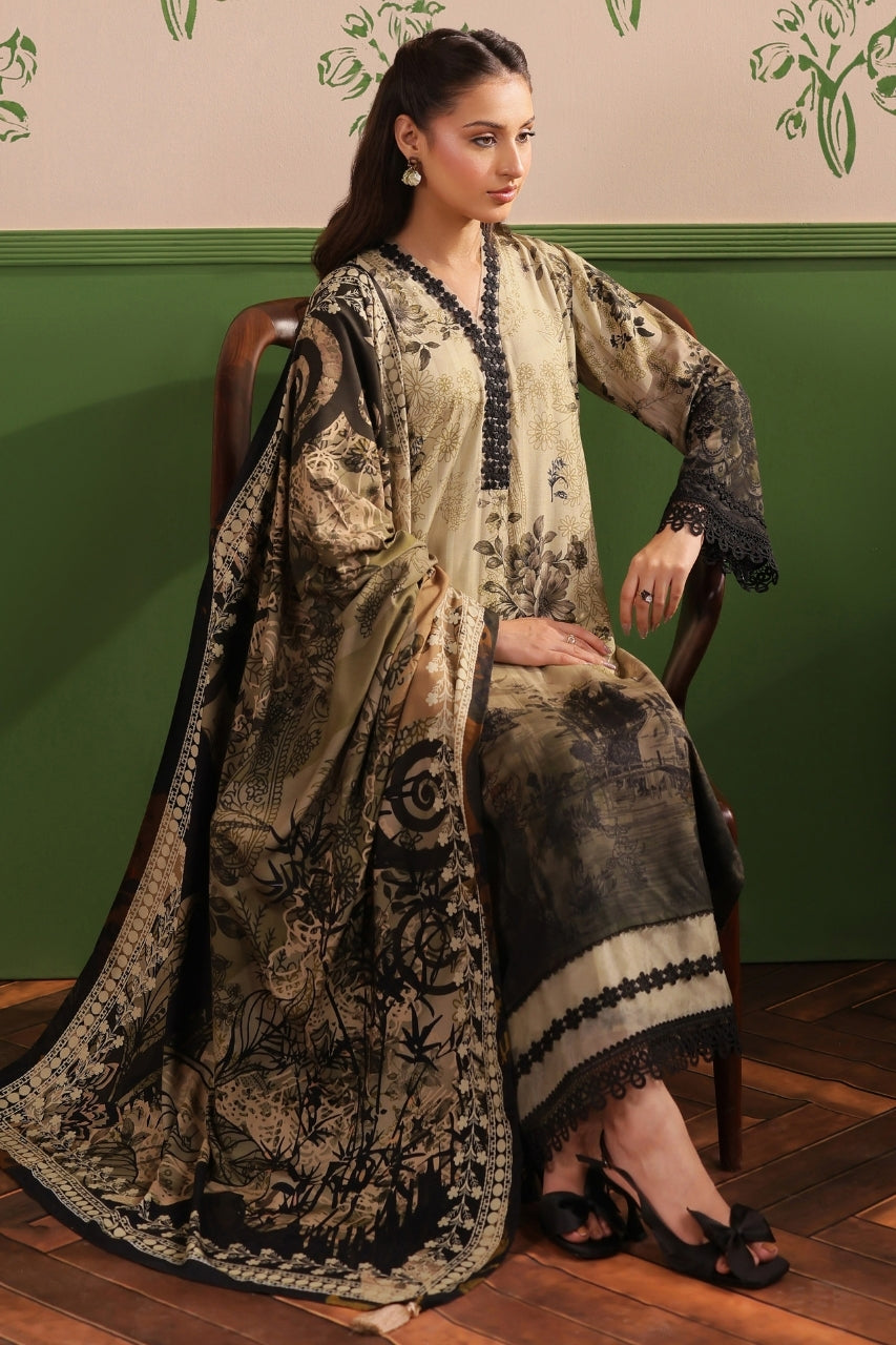 Sehar-e-Linen By Paltar Premium Printed Linen 3PC
