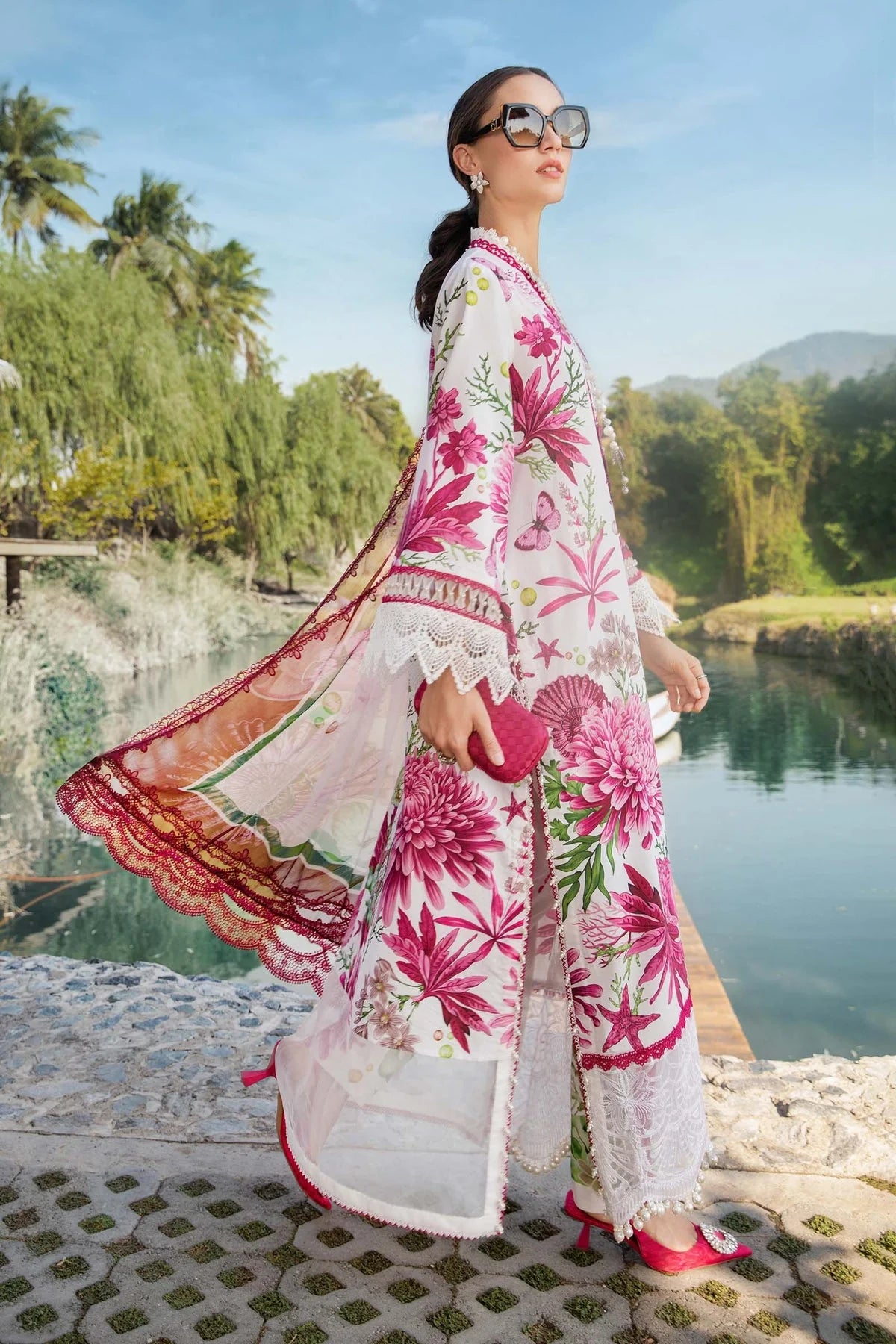 M.Prints Digital Printed Lawn 3PC