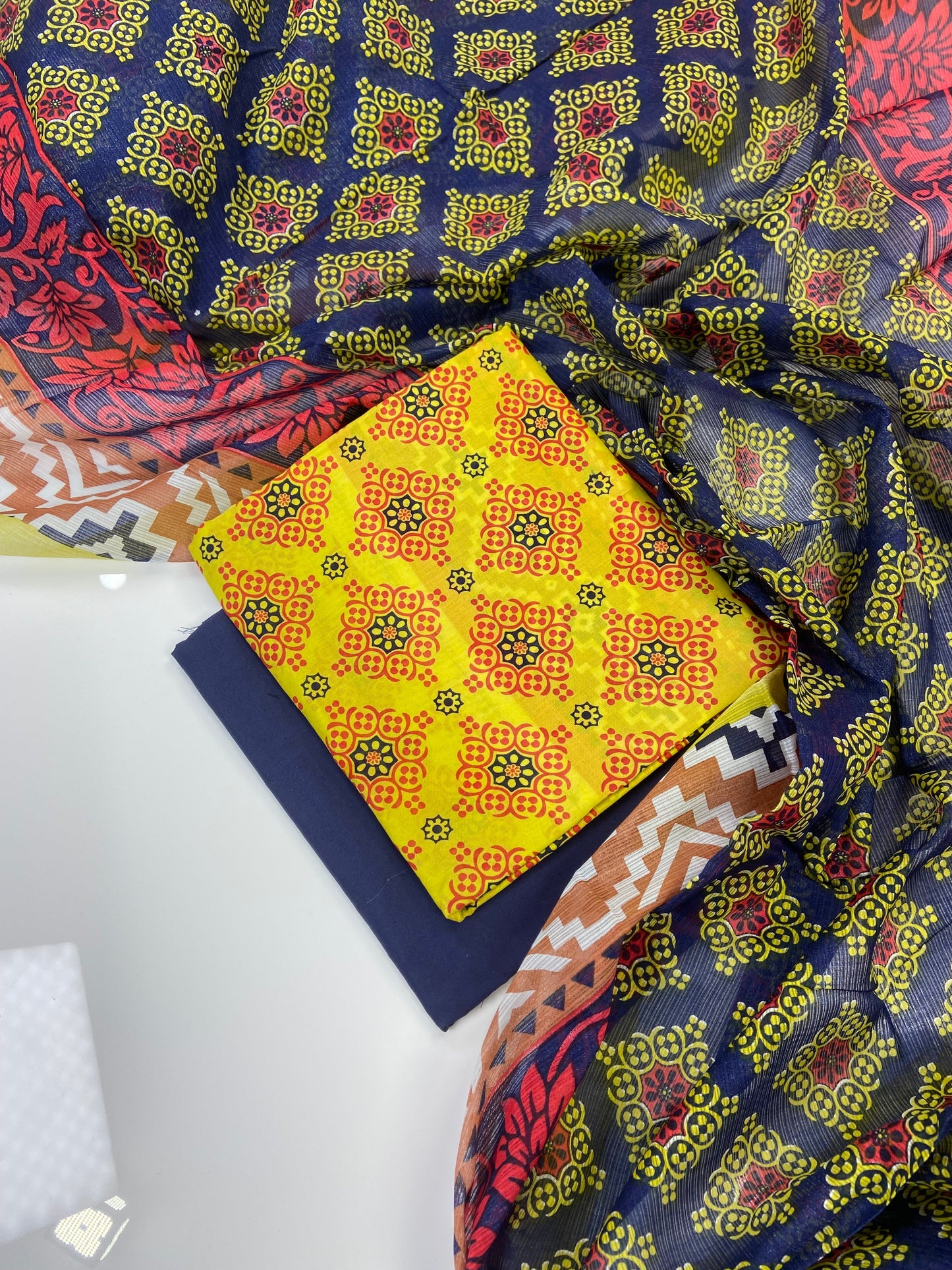 J. Printed Lawn 3-PC