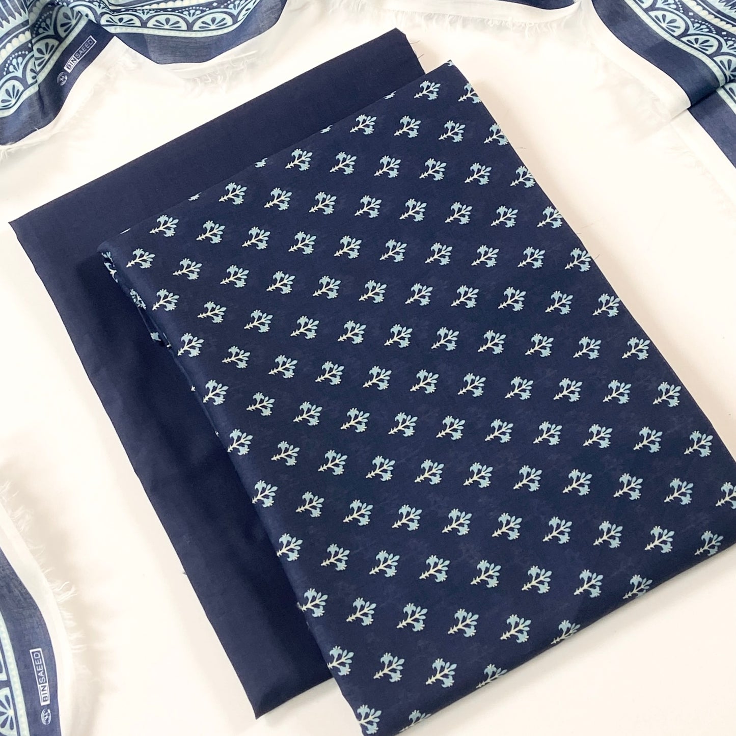 Bin Saeed Digital Printed Lawn 3PC