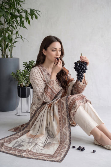 Gulnaar By Anaya Noor Digital Printed Lawn 3PC