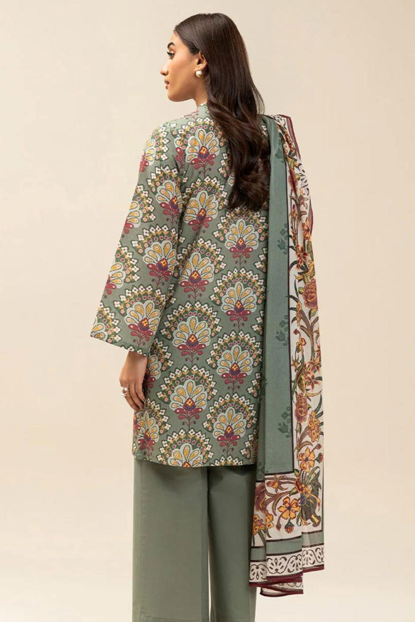 Beechtree Digital Printed Lawn 3PC