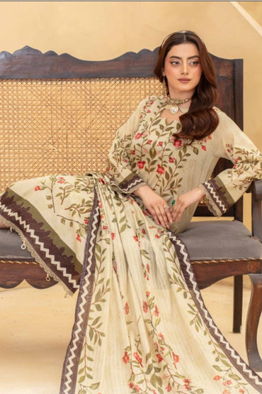 Fabiha By Feroza Digital Printed Lawn 3PC