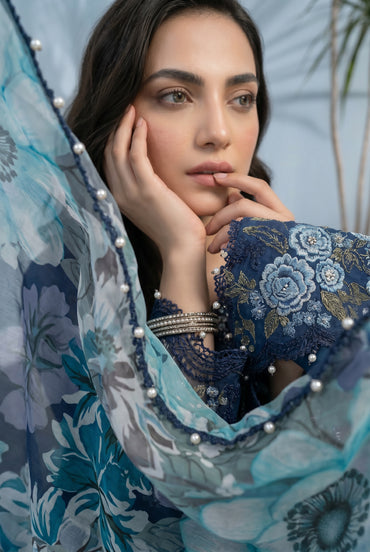 Shiffli Kari By Anaya Noor Emb Lawn 3PC