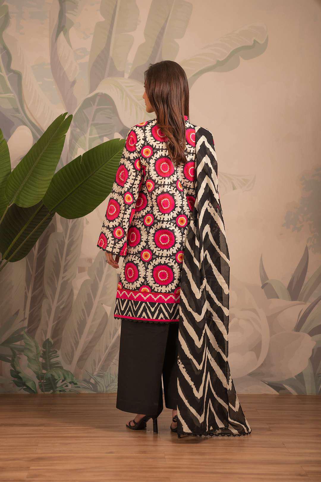 Beyond East Printed Lawn 3-PC