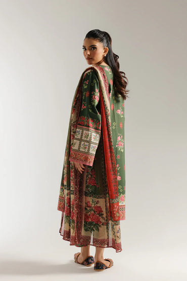 Ethnic Digital Printed Lawn 3PC