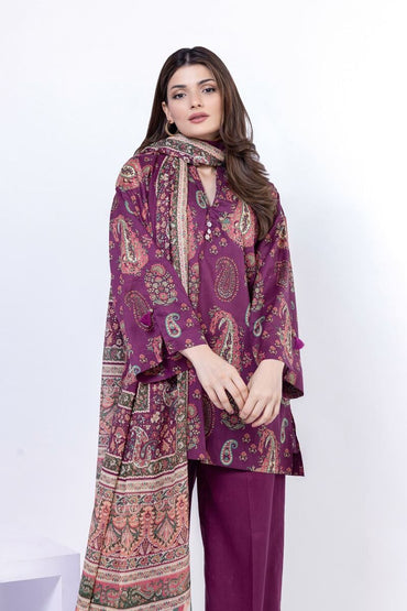 Khaadi Digital Printed Lawn 3PC