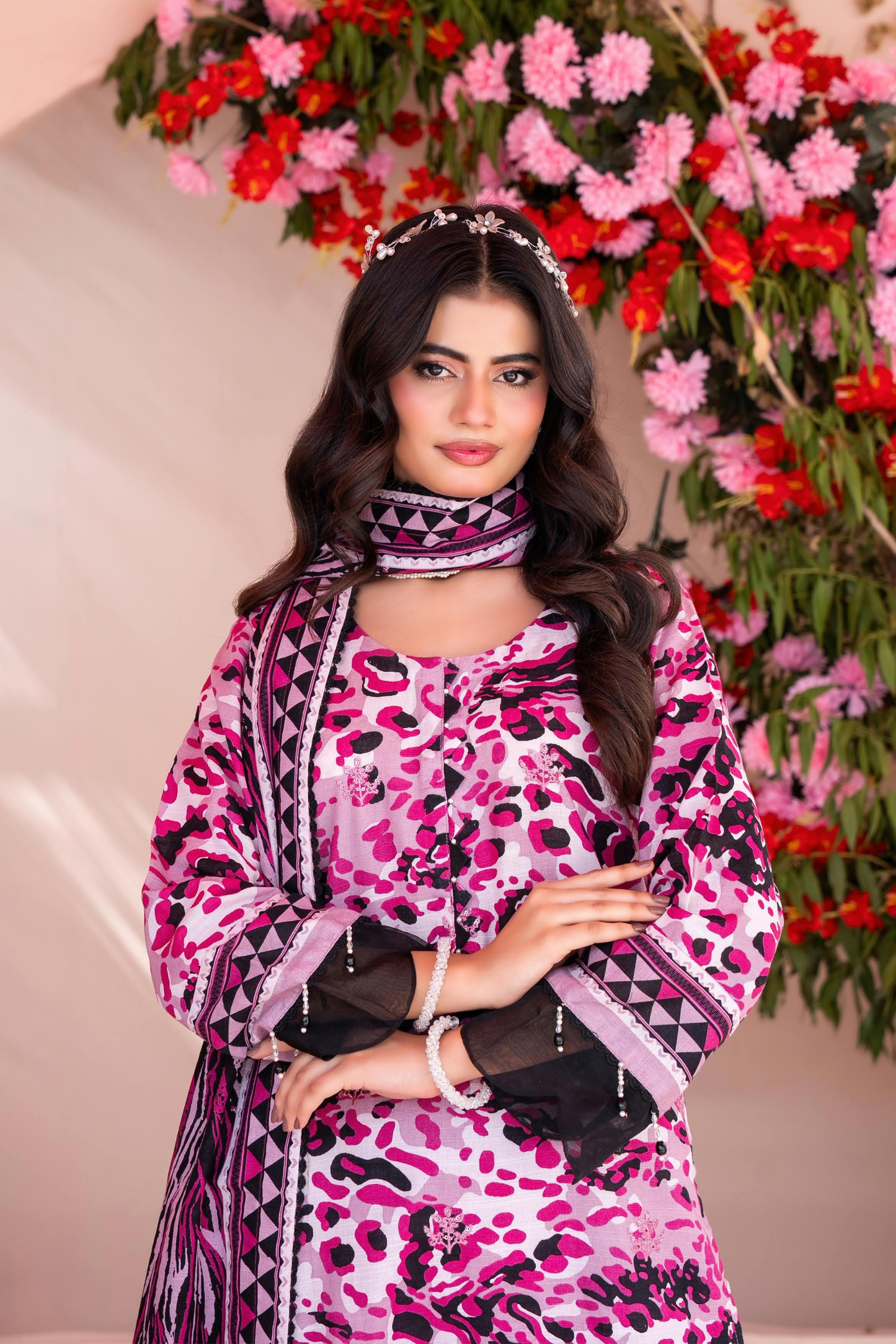 Zesh Airjet Full Embroidered Khaddar 3PC