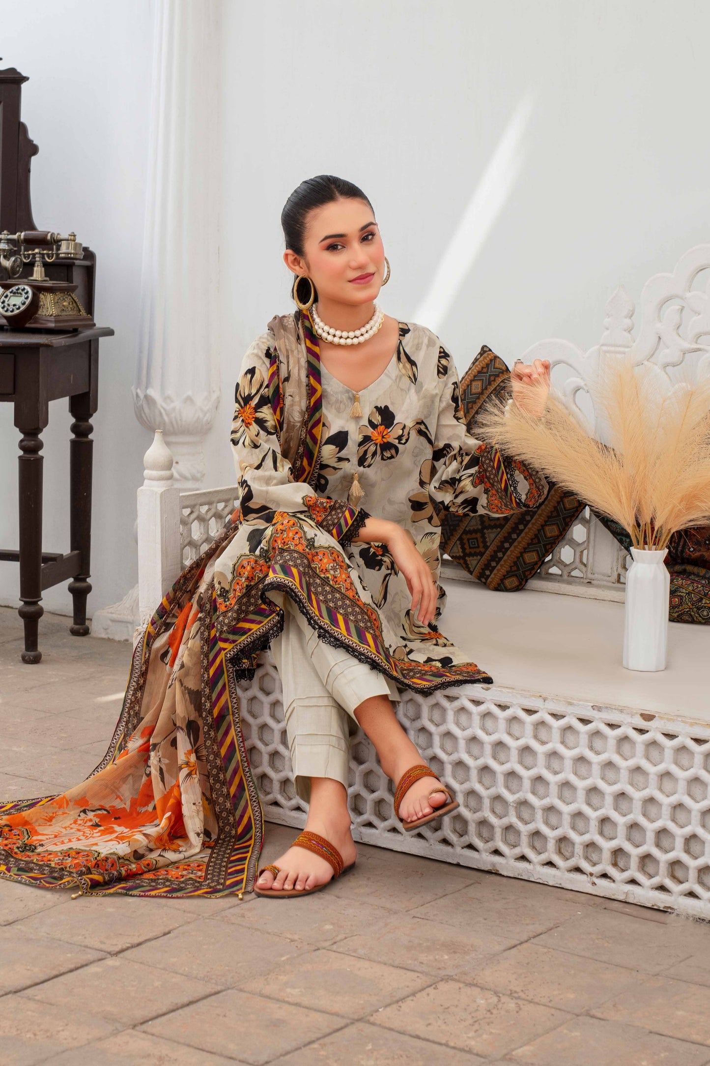 Fabiha Feroza Printed Lawn 3PC