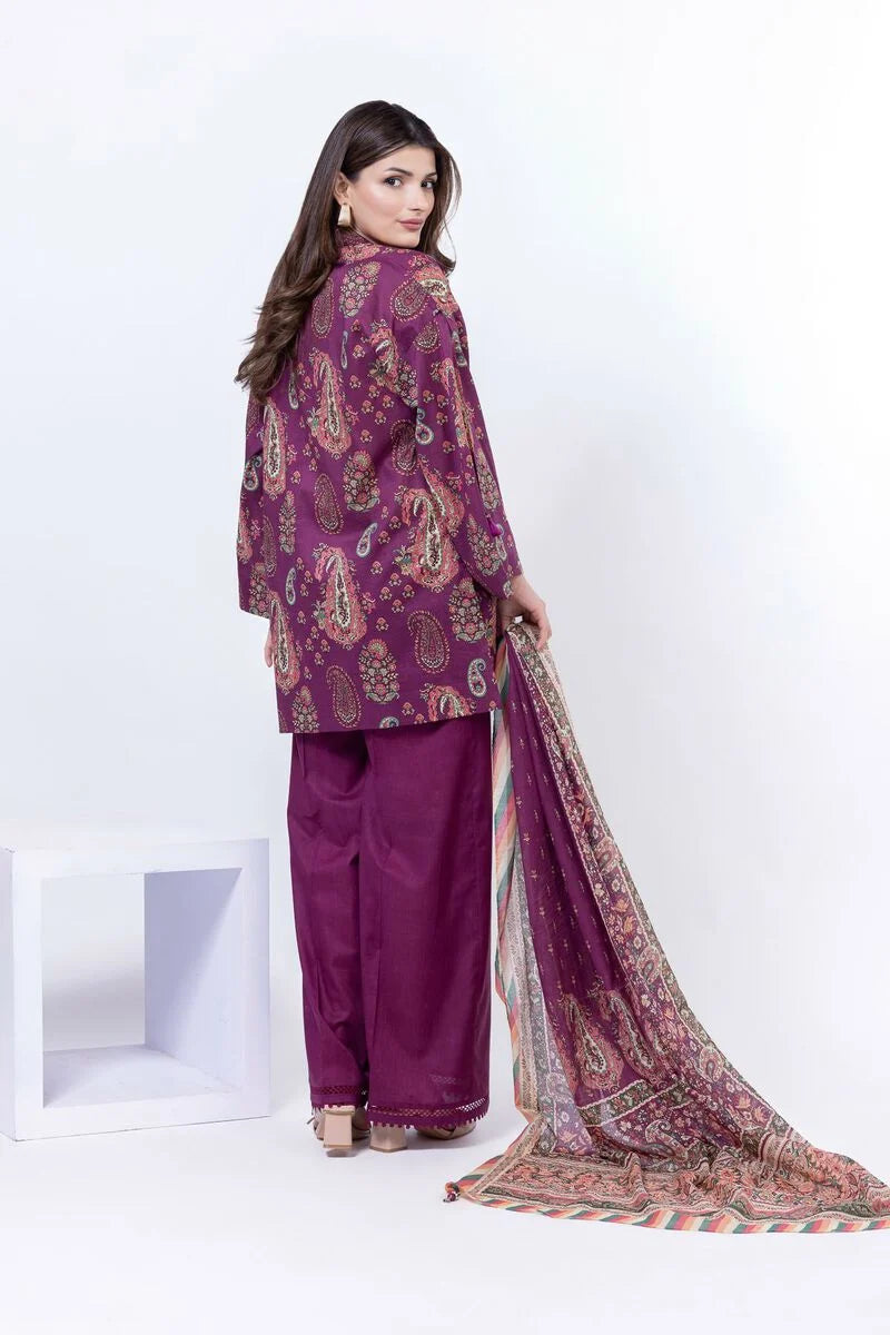 Khaadi Digital Printed Lawn 3PC