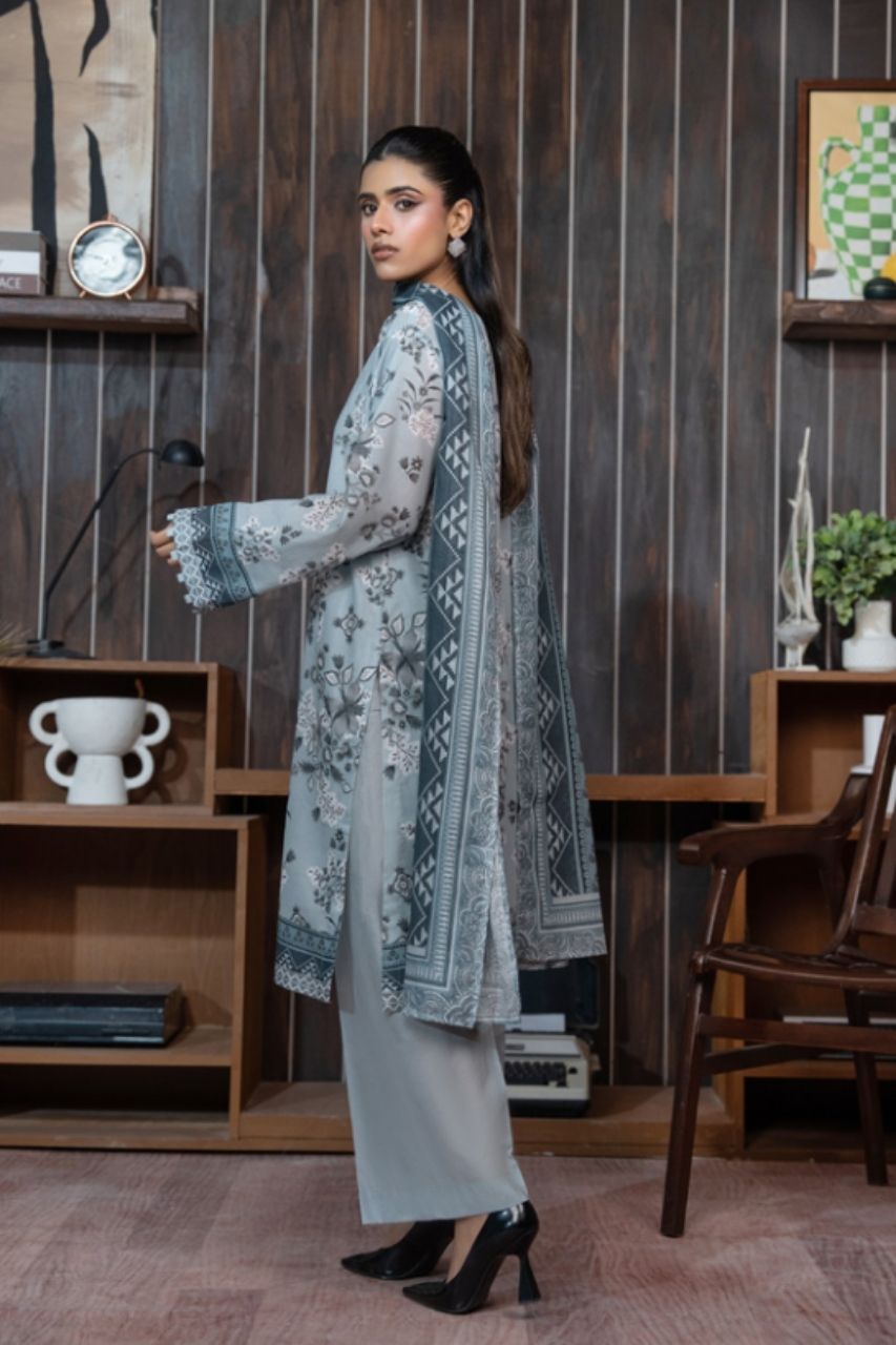 Nigaah By Safa Noor Digital Printed Lawn 3PC