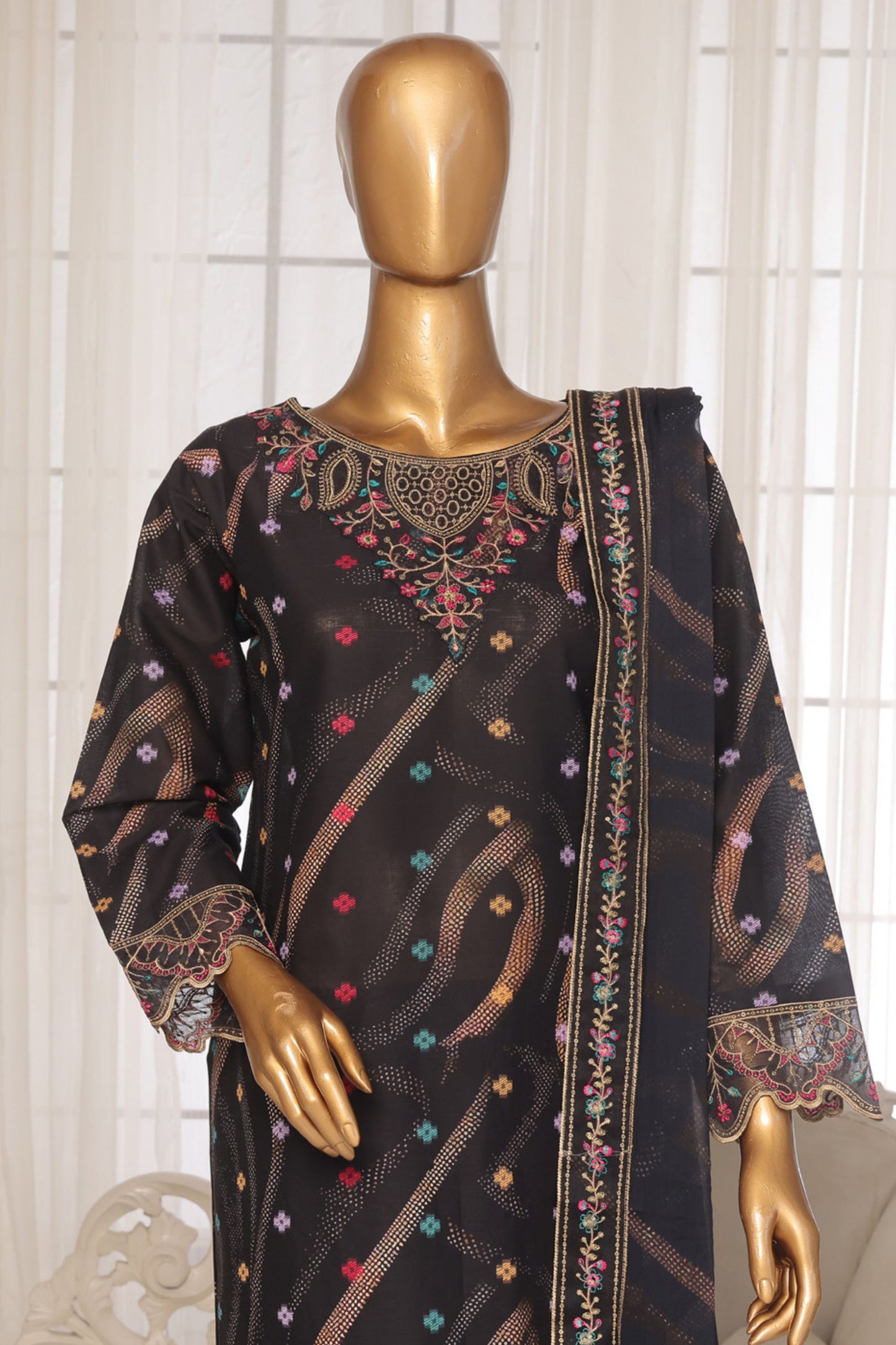 Khoobsurat By Anaya Noor Fine Jacquard Lawn 3-PC