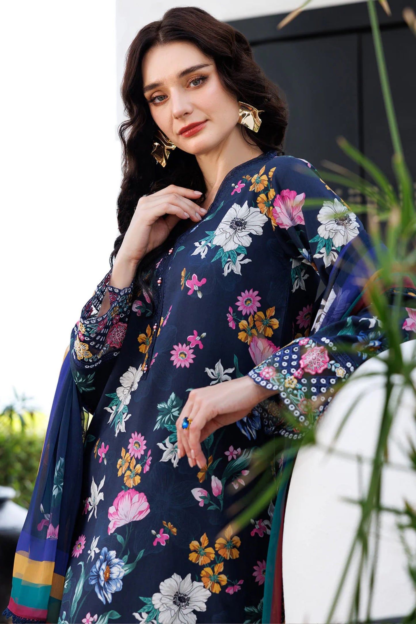 Baroque Bana Dora Printed Linen 3PC