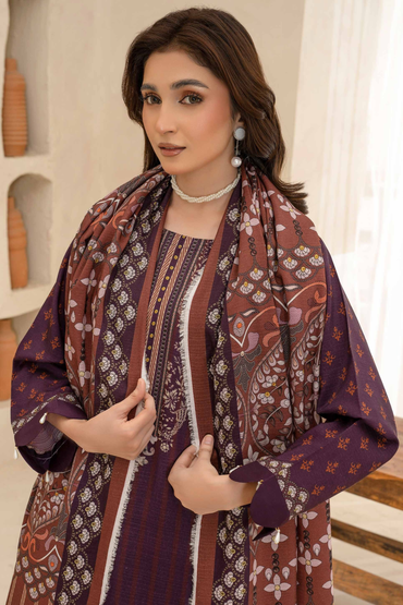 Esha Eshal by Bin Ilyas Premium Printed Viscose 3PC