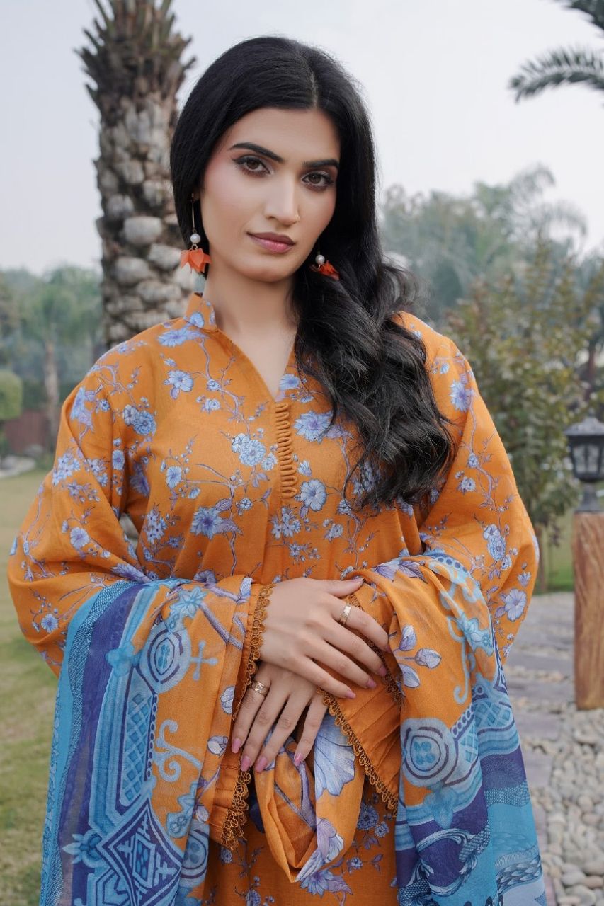 Madham By Lala Digital Printed Lawn 3PC