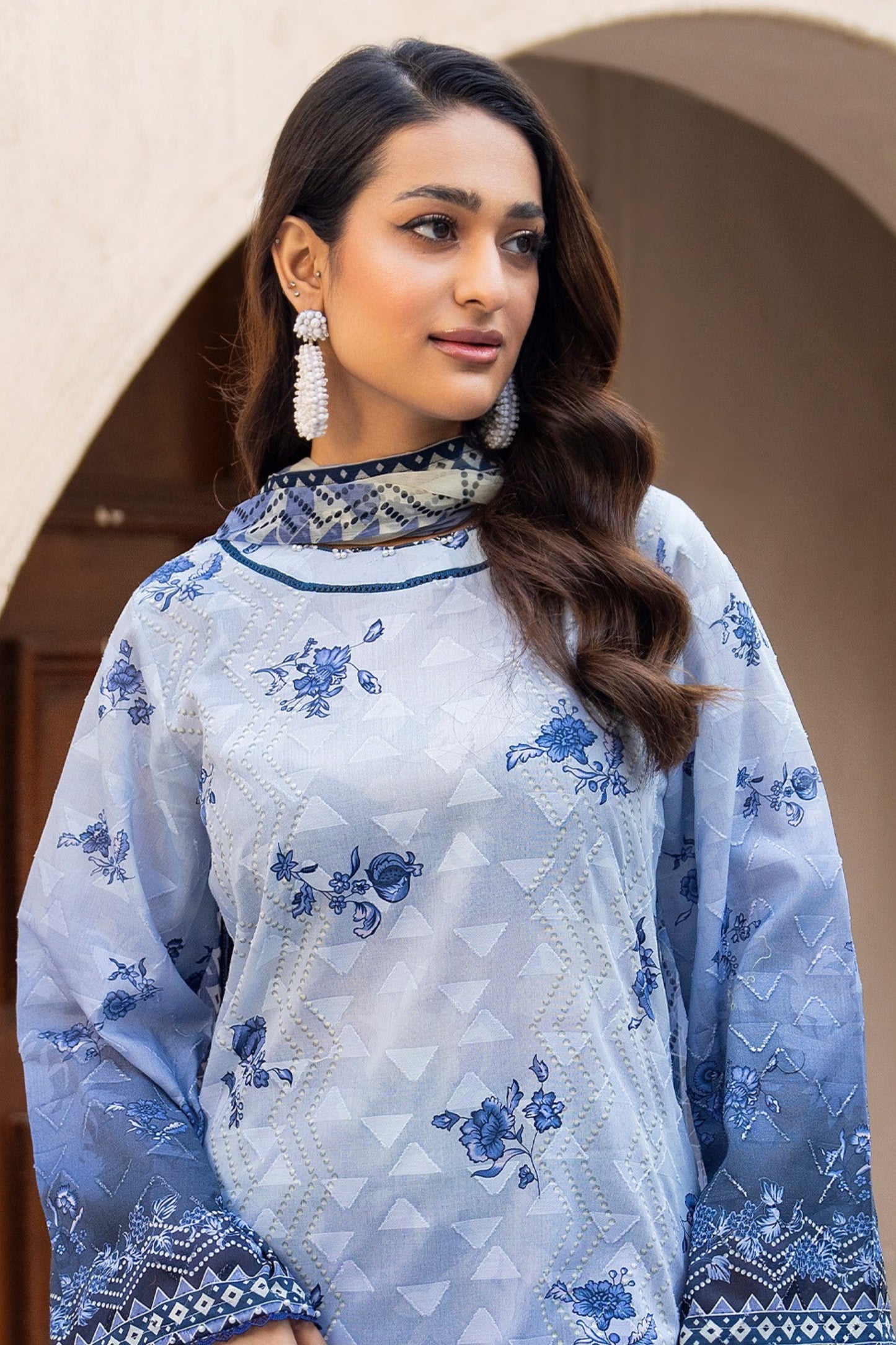 Rajahs Digital Printed Lawn 3PC