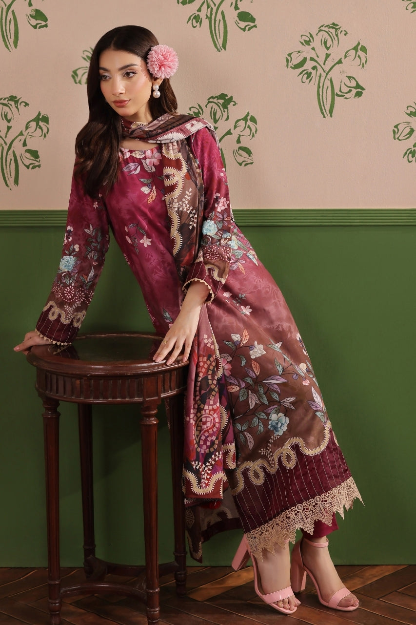 Sehar-e-Linen By Paltar Premium Printed Linen 3PC