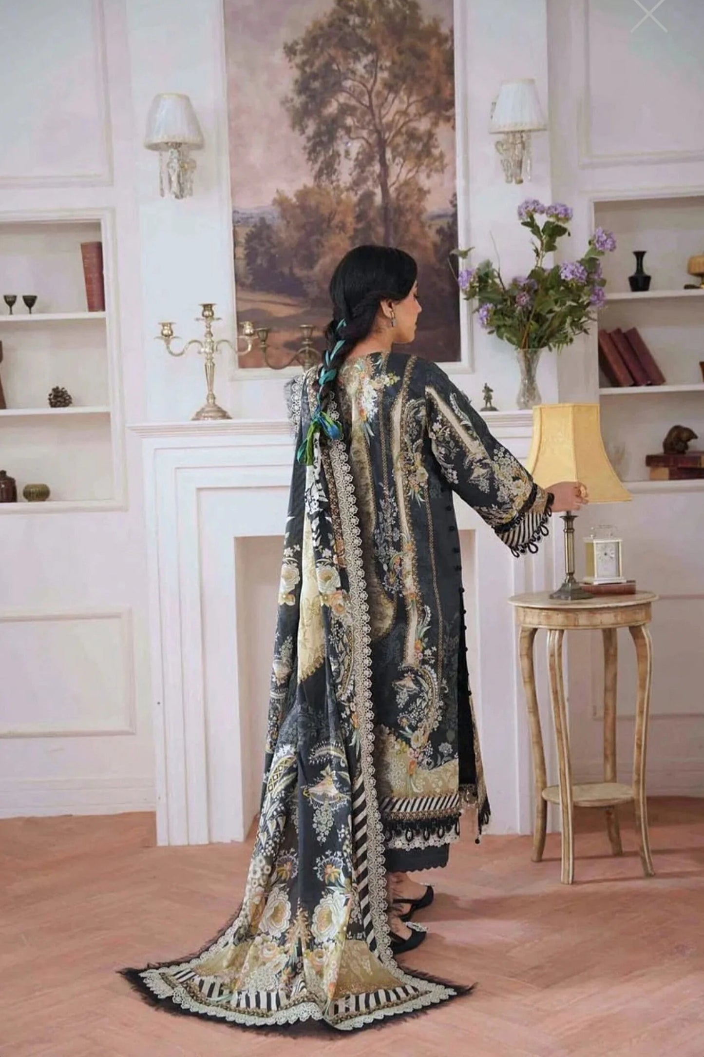 Urbane By Jade Digital Classic Printed Lawn 3PC