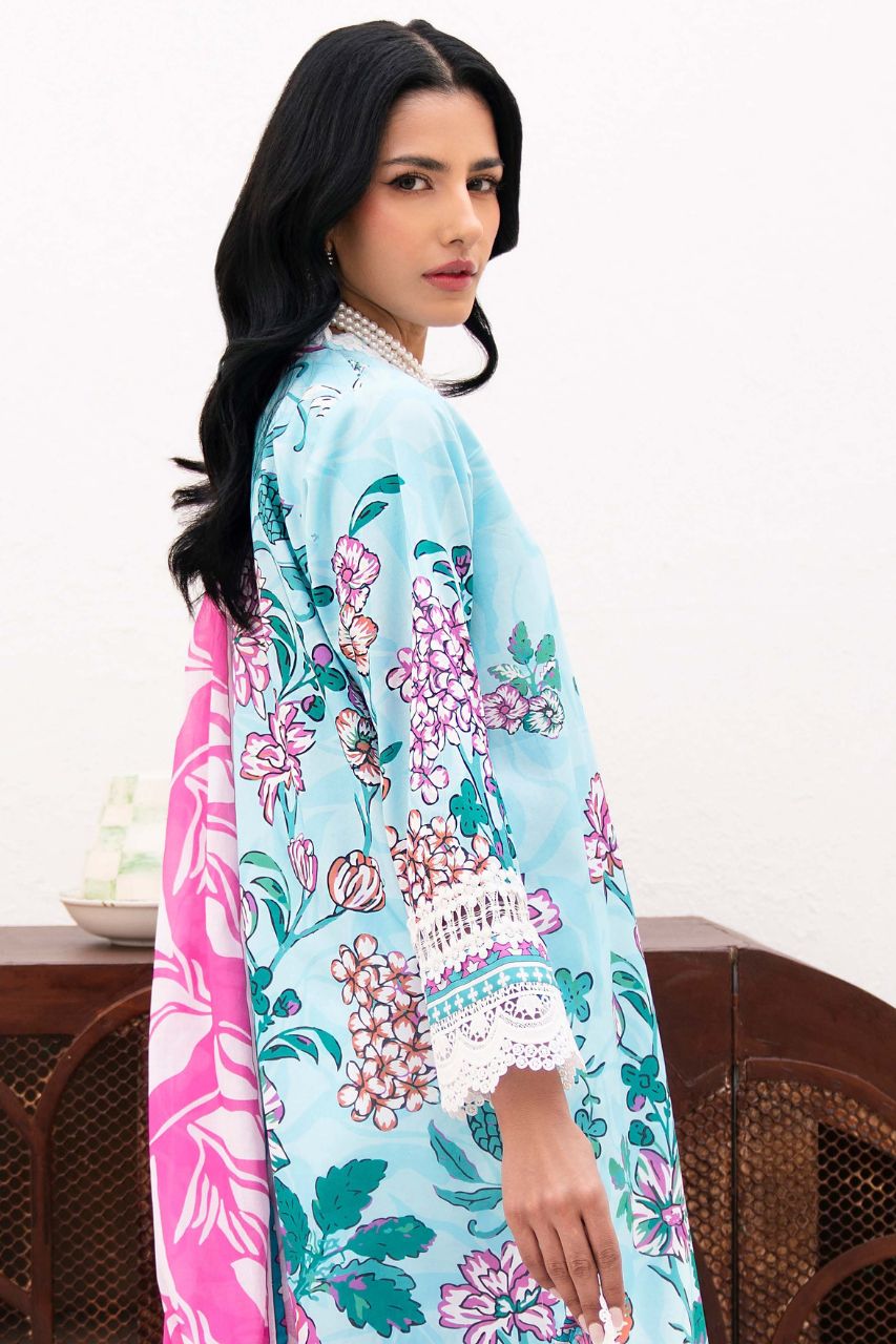 Yakin By Asifa Digital Printed Lawn 3PC