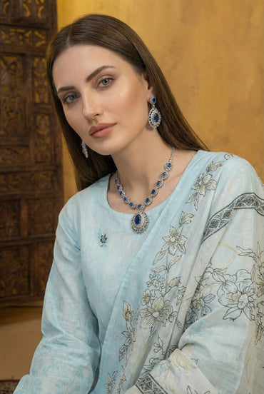 Monaliza By Anaya Noor Luxury Embroidered Lawn 3PC