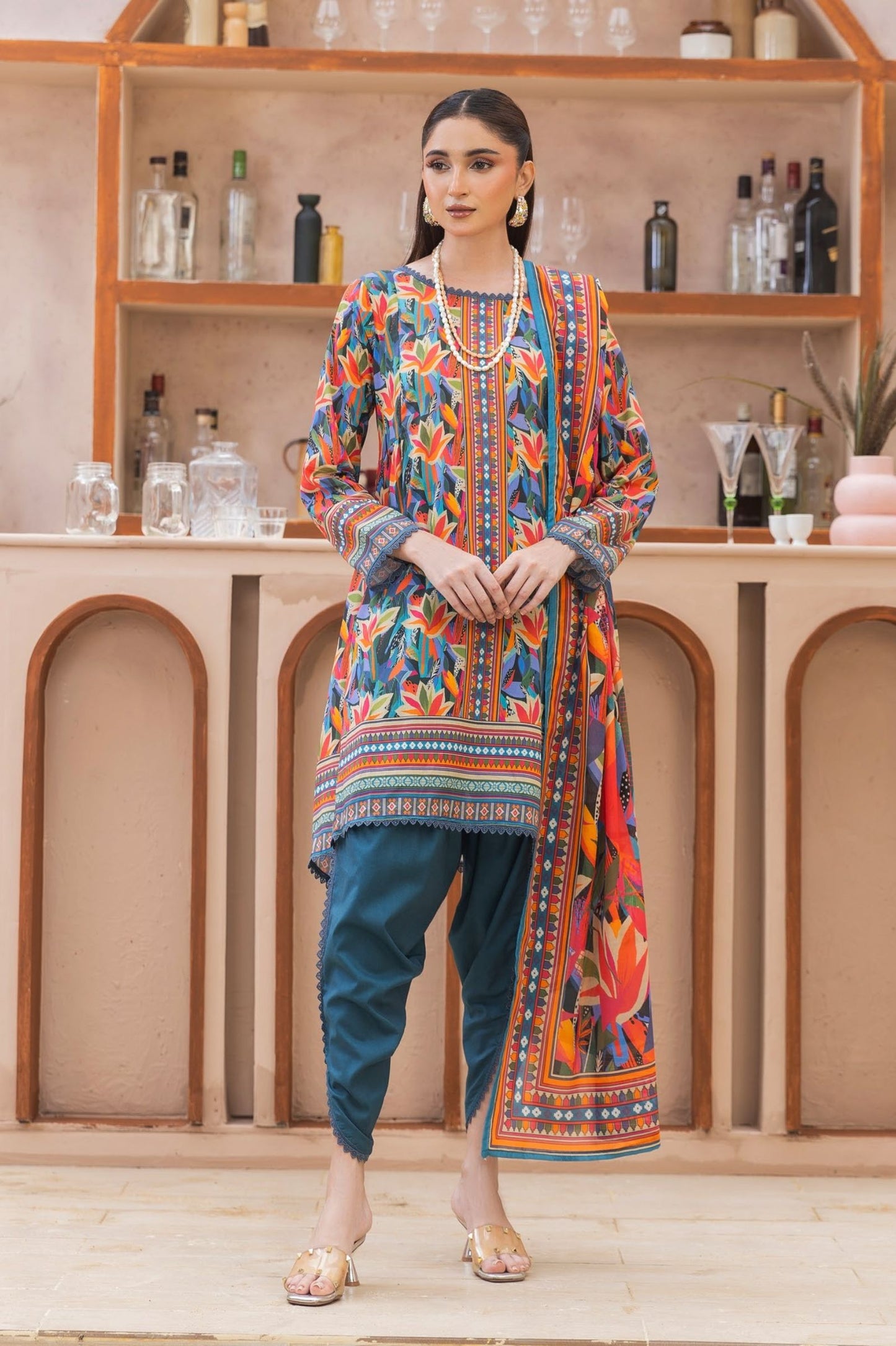 Rang Preet Digital Printed Lawn 3PC