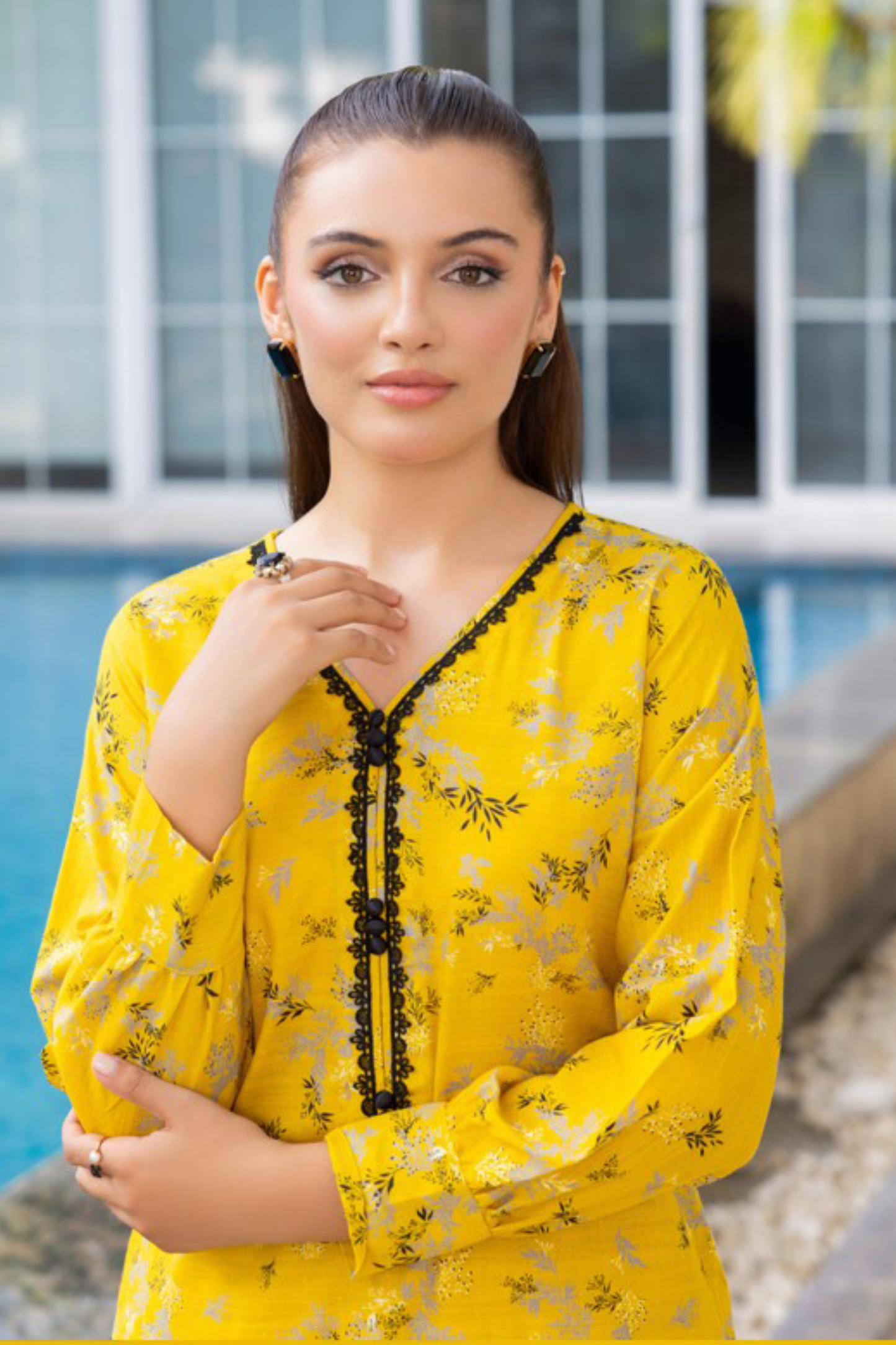 Raabi Digital Printed Khaddar 2PC