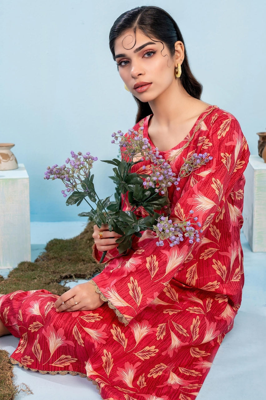 Zesh All Over Print Lawn 2-PC