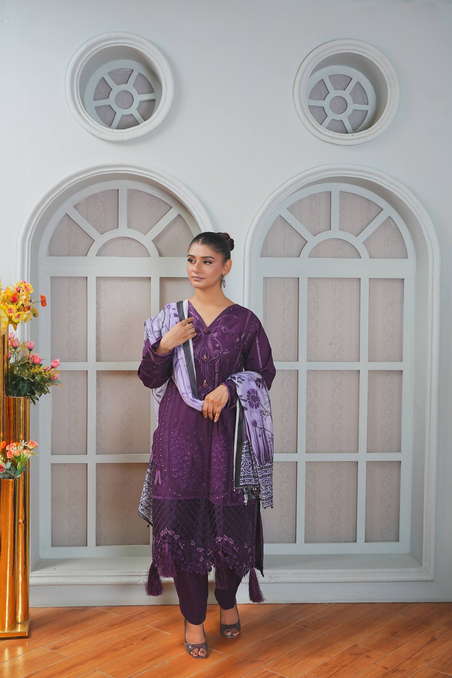 Silk & Stories Luxury Heavy Embroidered 3PC