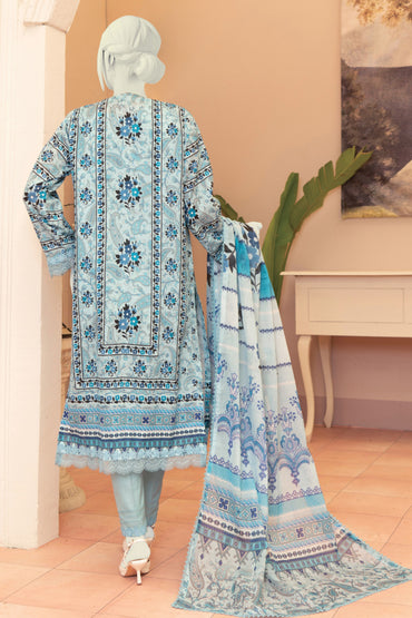 Minsa By Murashe Printed Lawn 3-PC