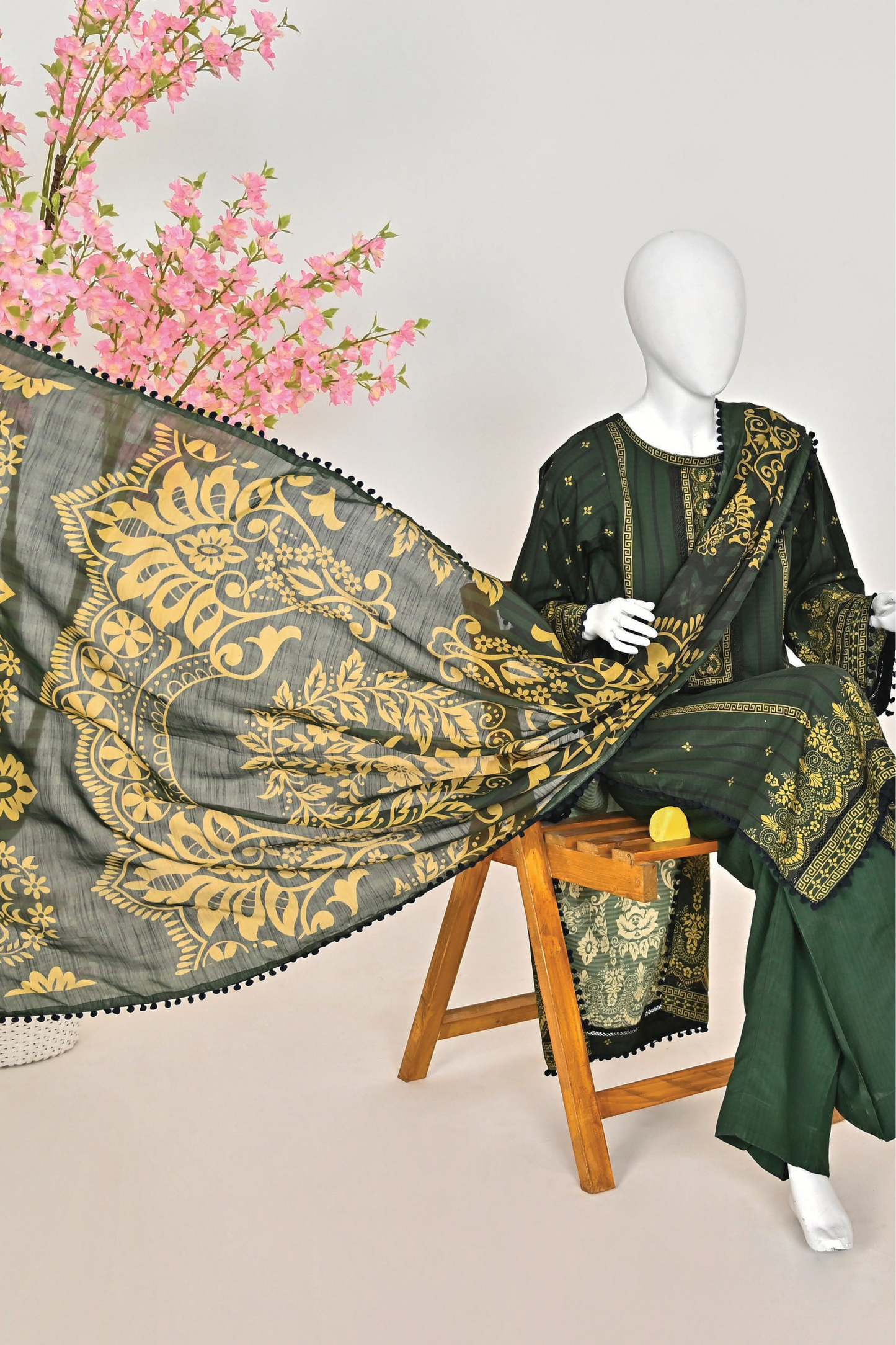 Murashe Printed Viscose 3PC