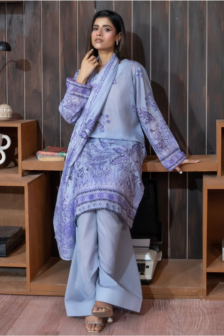 Nigaah By Safa Noor Digital Printed Lawn 3PC