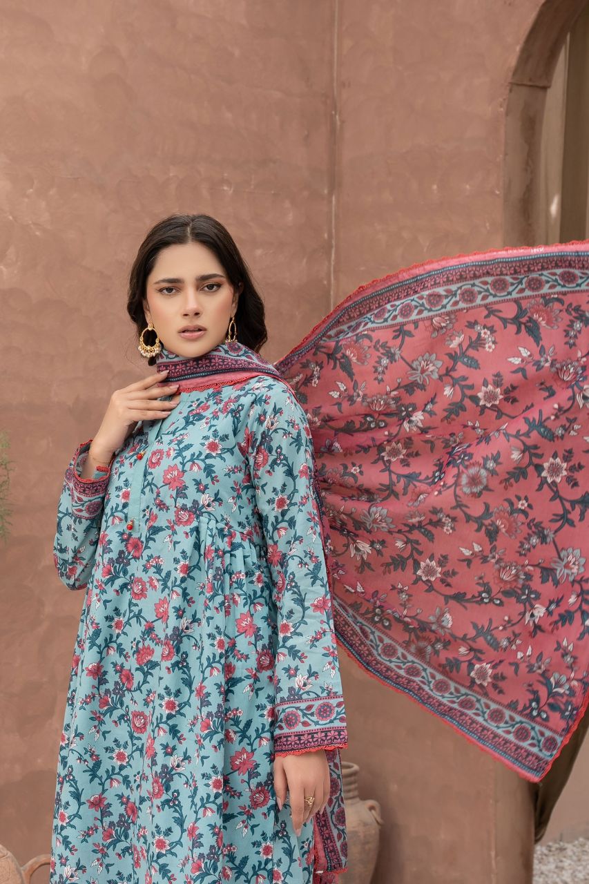 Zesh Airjet Printed Lawn 3PC