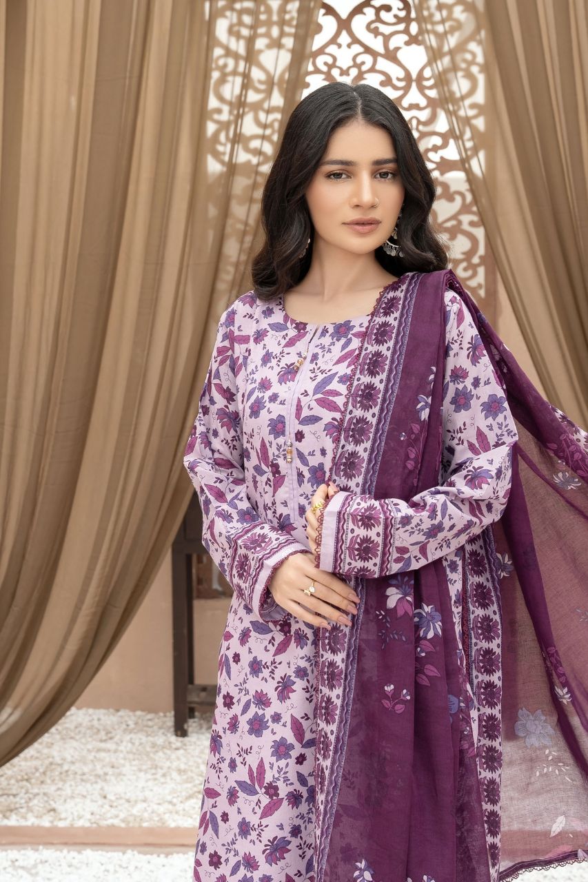 Zesh Airjet Printed Lawn 3PC