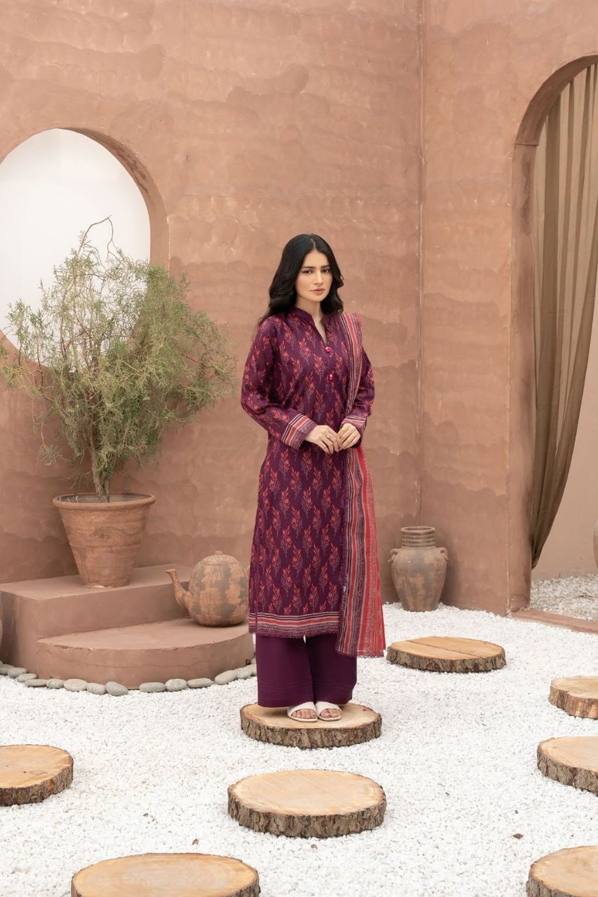 Zesh Airjet Printed Lawn 3PC