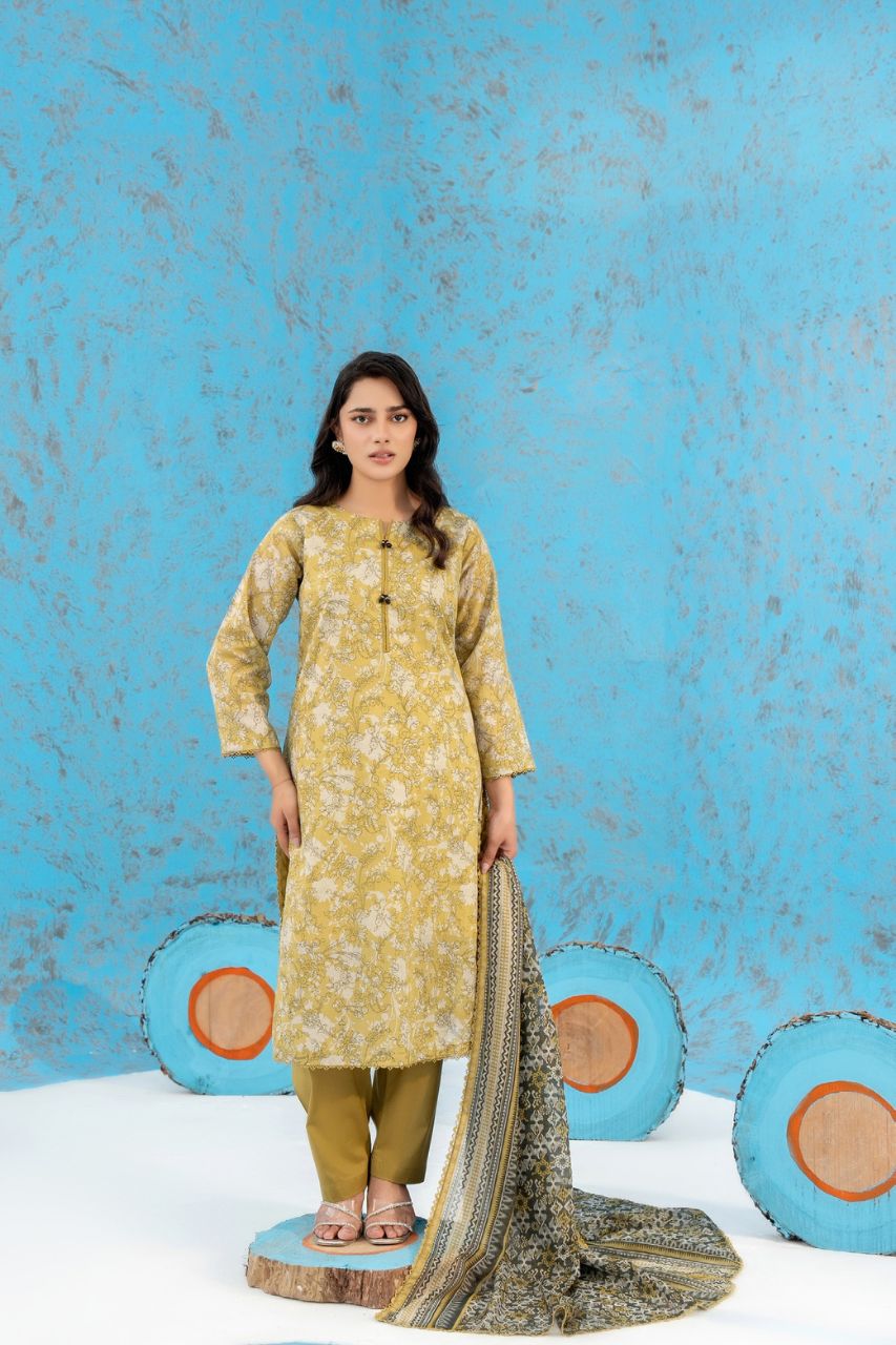 Zesh Airjet Printed Lawn 3PC