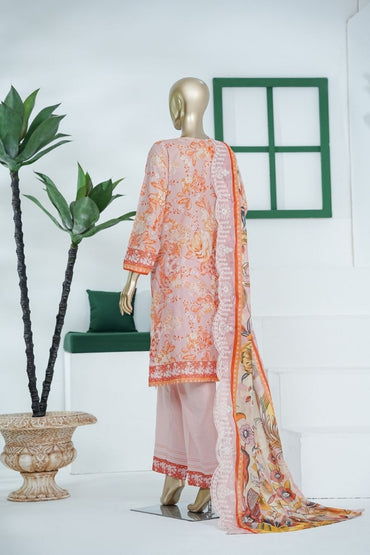 Umang By Aifa Printed & Chickenkari Emb Lawn 3PC