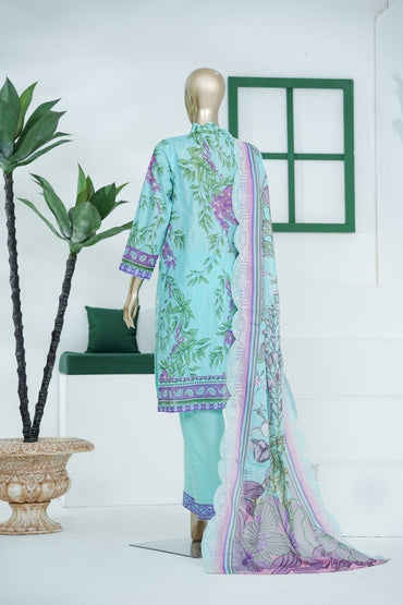 Umang By Aifa Printed & Chickenkari Emb Lawn 3PC