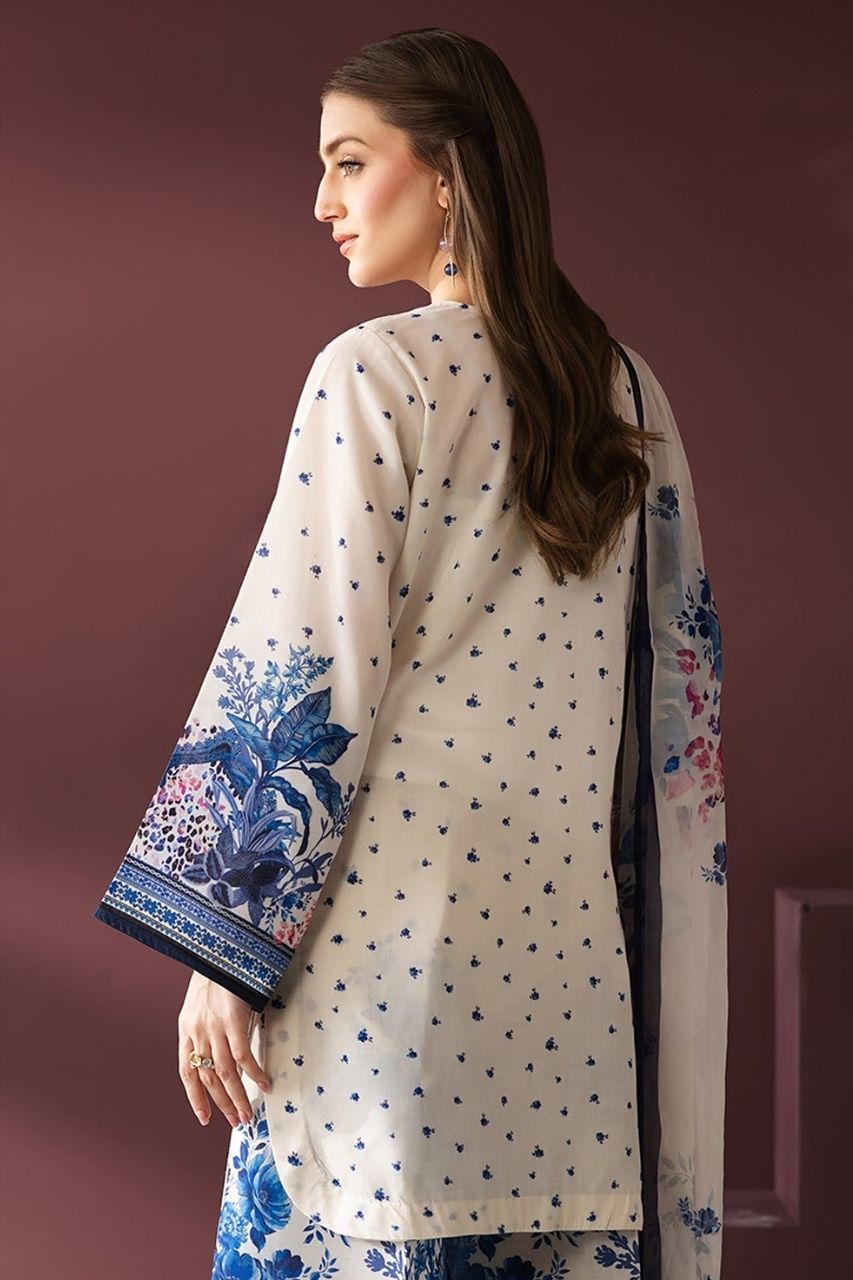 Baroque Digital Printed Lawn 3PC