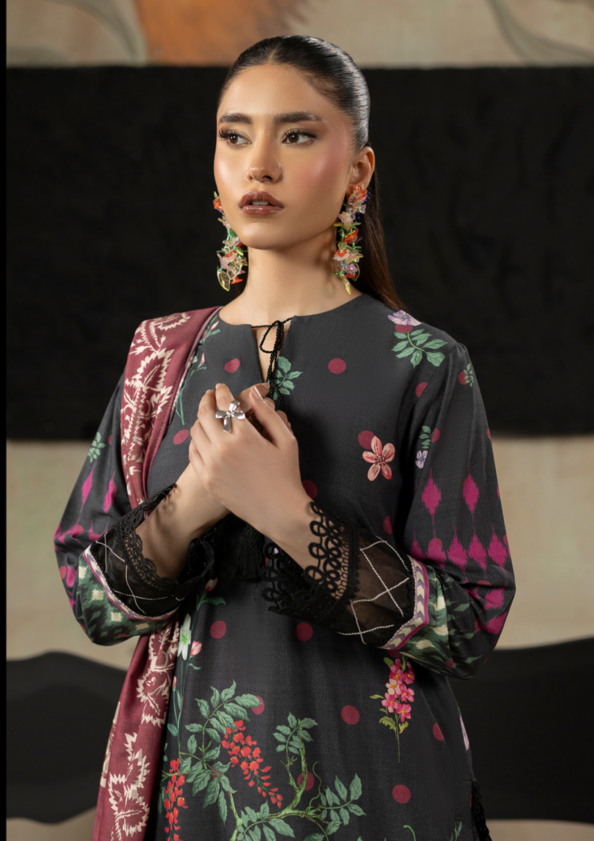 Wadi-e-Gull By Paltar Premium Printed Fancy Linen 3PC