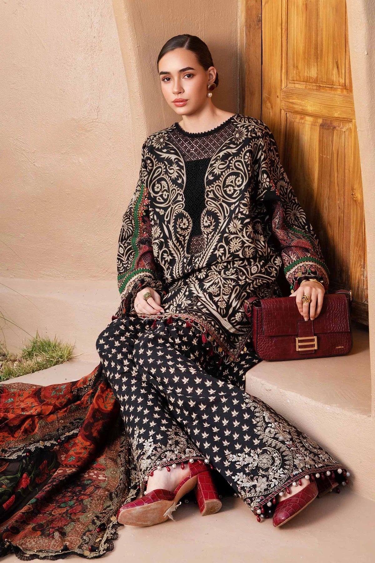 M.Prints Digital Printed Lawn 3PC