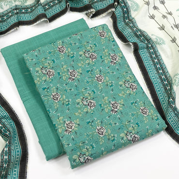 Anaya Noor Printed Chamki Khaddar 3PC