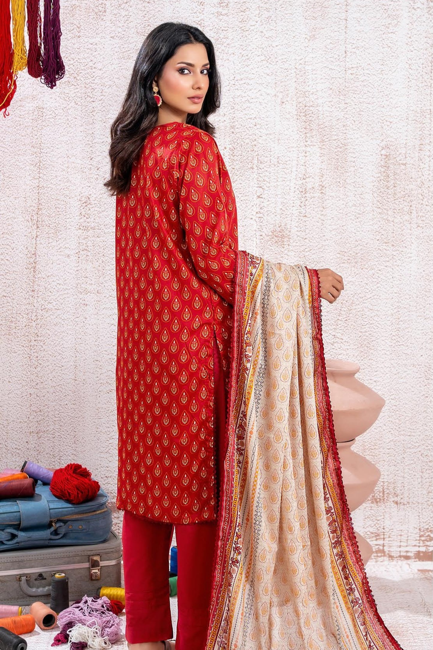 Zesh Printed Lawn 3-PC