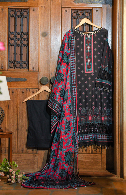 Miral By Murashe Printed Lawn 3-PC
