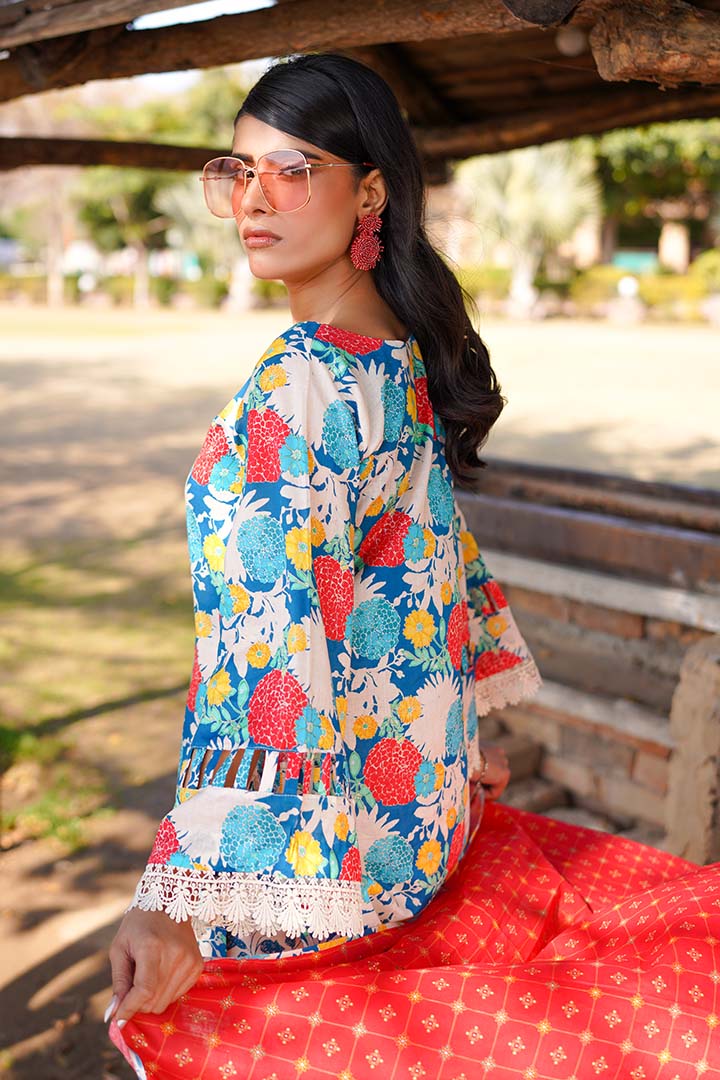 Paltar Digital Printed Lawn 3PC